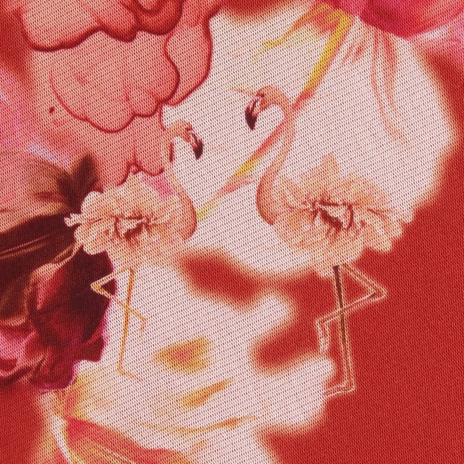 【COMING SOON】Flower flamingo print スカート 詳細画像 赤系マルチ 9