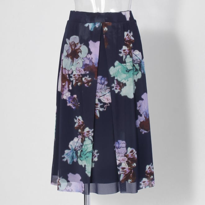 【COMING SOON】Flower flamingo print スカート 詳細画像 ブルー系マルチ 1