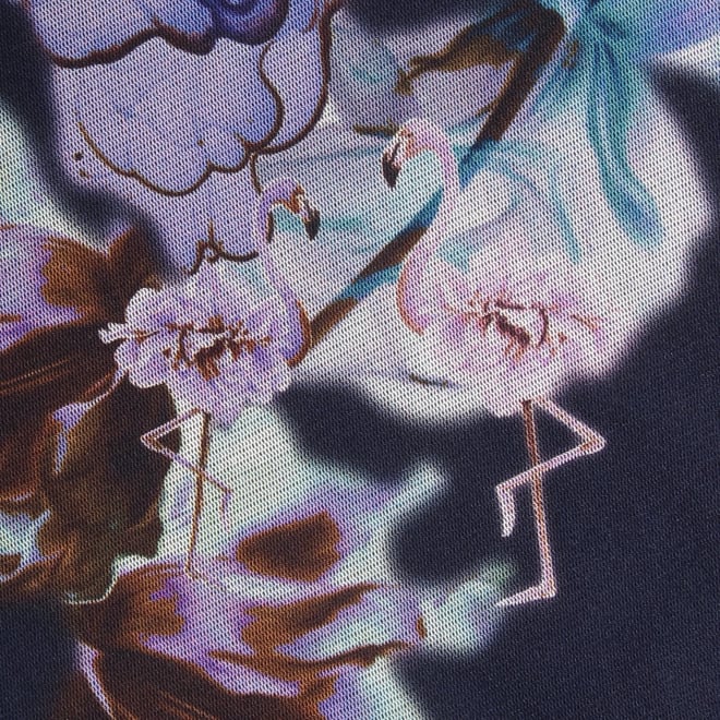 【COMING SOON】Flower flamingo print スカート 詳細画像 ブルー系マルチ 2