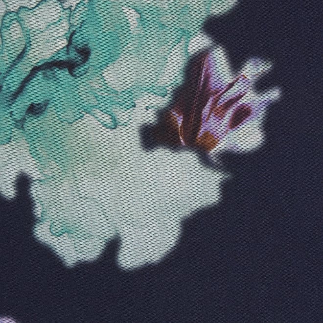 【COMING SOON】Flower flamingo print スカート 詳細画像 ブルー系マルチ 3