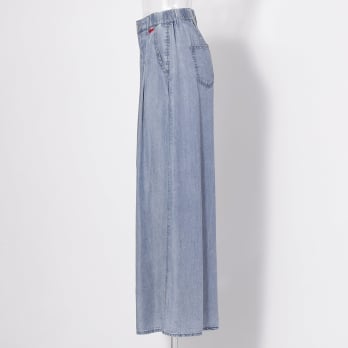 【COMING SOON】WLC パウダーシルクデニムワイド パンツ 詳細画像