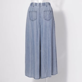 【COMING SOON】WLC パウダーシルクデニムワイド パンツ 詳細画像