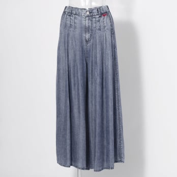 【COMING SOON】WLC パウダーシルクデニムワイド パンツ 詳細画像