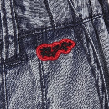 【COMING SOON】WLC パウダーシルクデニムワイド パンツ 詳細画像