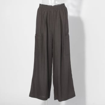 【COMING SOON】WL シルキーリネンパンツ 詳細画像
