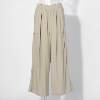 【COMING SOON】WL シルキーリネンパンツ