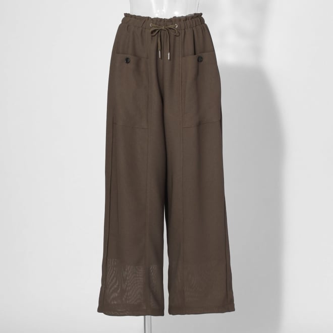 【COMING SOON】WL カラミメッシュパンツ 詳細画像 カーキ 4