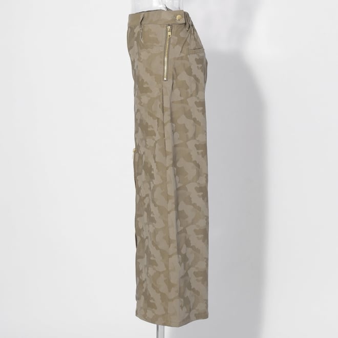 【COMING SOON】WLC アソート柄ZIPパンツ 詳細画像 カーキ 2