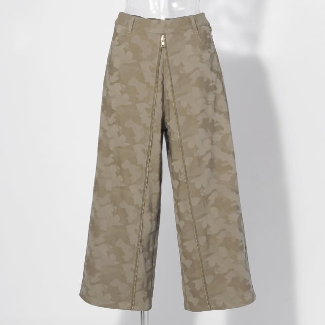 【COMING SOON】WLC アソート柄ZIPパンツ 詳細画像 カーキ 4