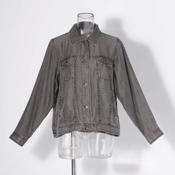 【COMING SOON】WLC パウダーシルクデニムステン ジャケット 詳細画像