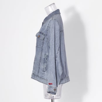 【COMING SOON】WLC パウダーシルクデニムステン ジャケット 詳細画像