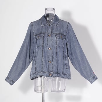 【COMING SOON】WLC パウダーシルクデニムステン ジャケット 詳細画像