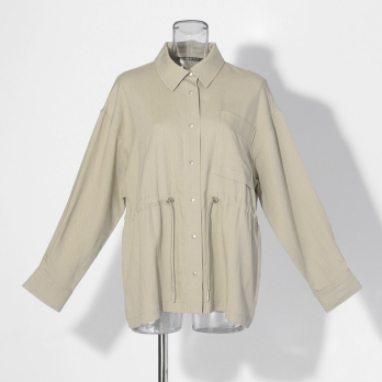 WL シルキーリネンドロスト ジャケット 詳細画像