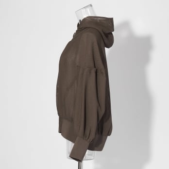 【COMING SOON】WL カラミメッシュパーカーブルゾン 詳細画像