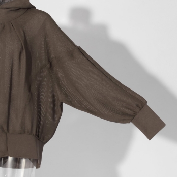 【COMING SOON】WL カラミメッシュパーカーブルゾン 詳細画像