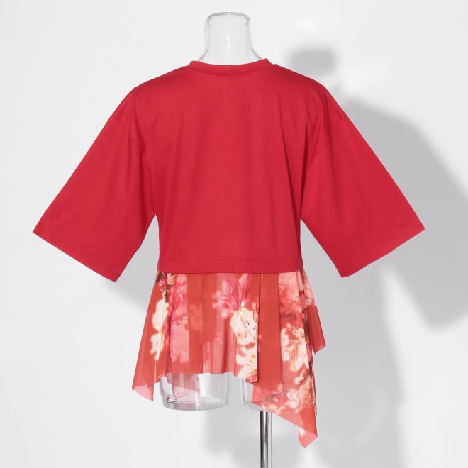 【COMING SOON】Docking flamingo Tシャツ 詳細画像 赤系マルチ 3