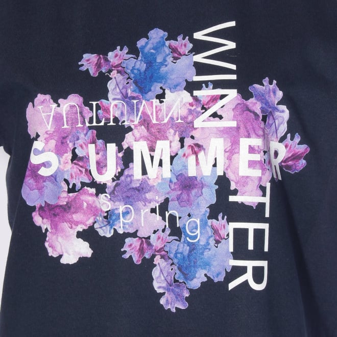 【COMING SOON】Four seasons Tシャツ 詳細画像 ネイビー 4