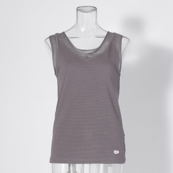 【COMING SOON】WLC ラッセル編シアー切替２wayタンクトップ 詳細画像