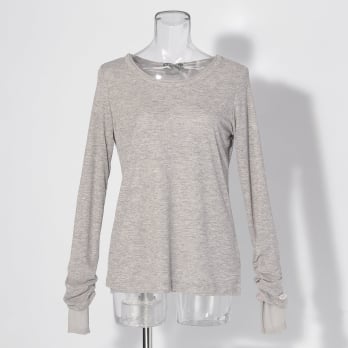 【COMING SOON】WLC シアーフライス&times;チュールレイヤード プルオーバー 詳細画像