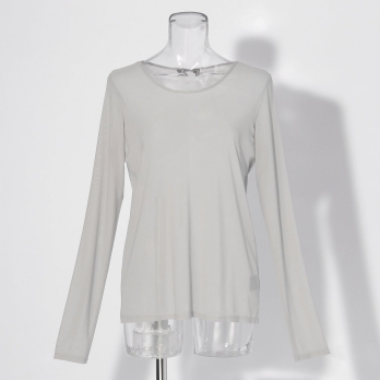 【COMING SOON】WLC シアーフライス&times;チュールレイヤード プルオーバー 詳細画像