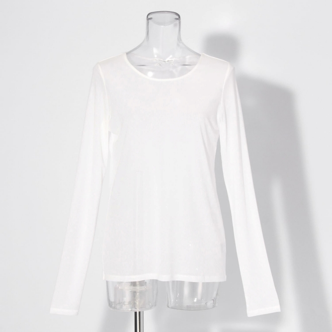 【COMING SOON】WLC シアーフライス&times;チュールレイヤード プルオーバー 詳細画像 ホワイト 2