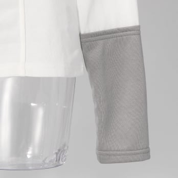 【COMING SOON】Bicolor sheer french terry プルオーバー 詳細画像