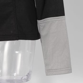 【COMING SOON】Bicolor sheer french terry プルオーバー 詳細画像