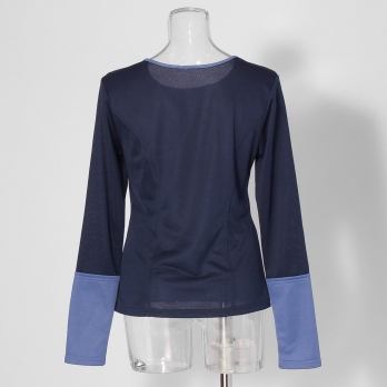 【COMING SOON】Bicolor sheer french terry プルオーバー 詳細画像