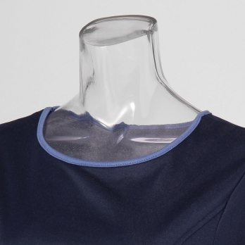 【COMING SOON】Bicolor sheer french terry プルオーバー 詳細画像