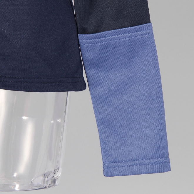 【COMING SOON】Bicolor sheer french terry プルオーバー 詳細画像 ネイビー 5