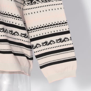 【COMING SOON】Border dragon sweater ニット 詳細画像