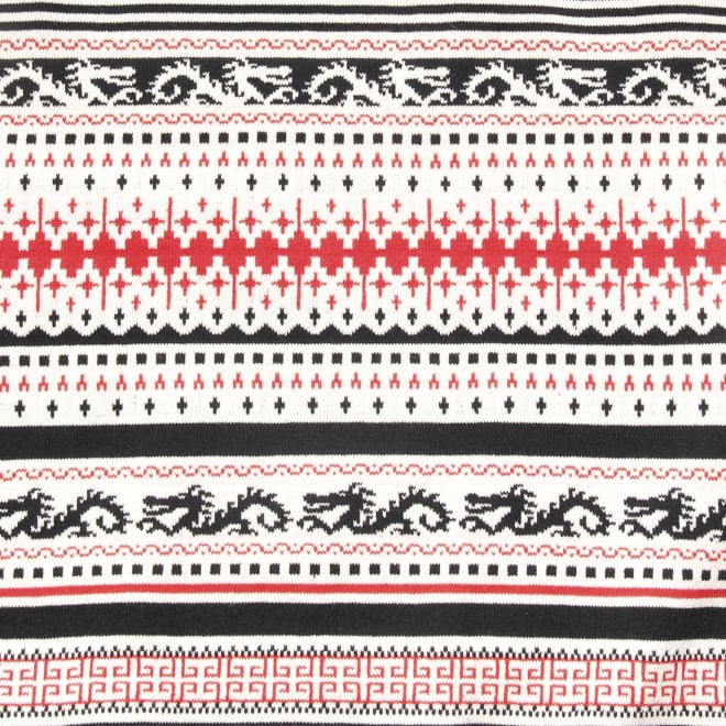 【COMING SOON】Border dragon sweater ニット 詳細画像 白系マルチ 2