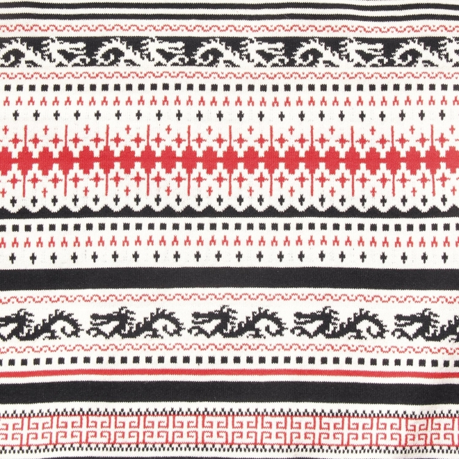 Border dragon sweater ニット 詳細画像 白系マルチ 6