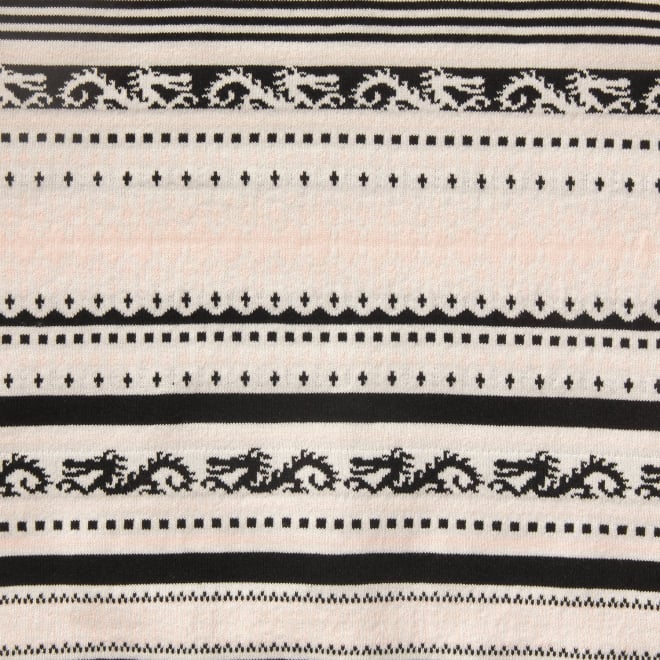 【COMING SOON】Border dragon sweater ニット 詳細画像 黒系マルチ 6