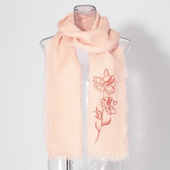 【COMING SOON】Stole with embroidery