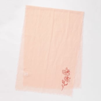 【COMING SOON】Stole with embroidery 詳細画像