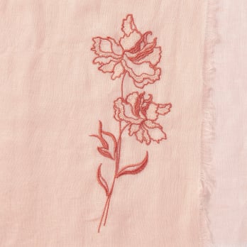 【COMING SOON】Stole with embroidery 詳細画像