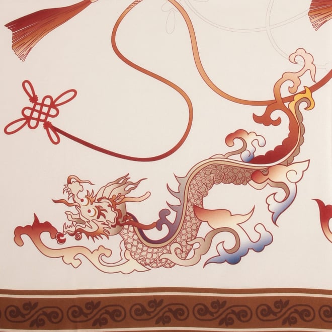 【COMING SOON】Dragon scarf 詳細画像 白系マルチ 4