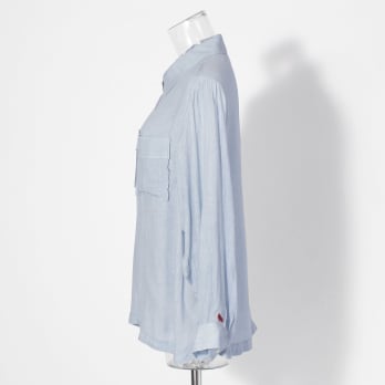 【COMING SOON】WLC シアーデニムステンヘム ブラウス 詳細画像