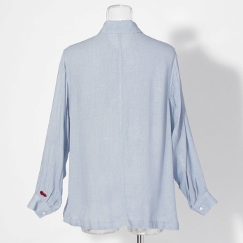 【COMING SOON】WLC シアーデニムステンヘム ブラウス 詳細画像