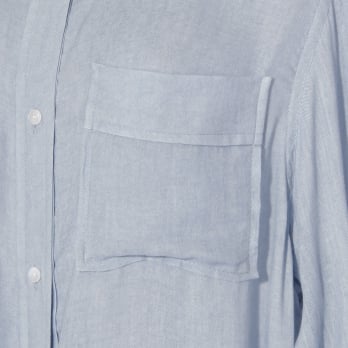 【COMING SOON】WLC シアーデニムステンヘム ブラウス 詳細画像