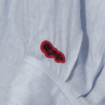 【COMING SOON】WLC シアーデニムステンヘム ブラウス 詳細画像