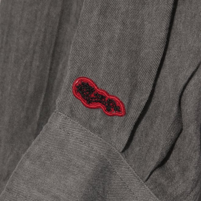 【COMING SOON】WLC シアーデニムステンヘム ブラウス 詳細画像 グレー 2