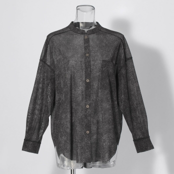 【COMING SOON】Sheer denim ブラウス 詳細画像