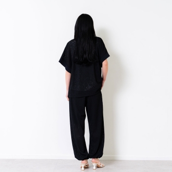 Stretch laceブラウス 詳細画像