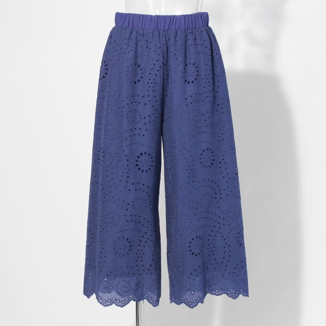 【COMING SOON】WL カットワーク刺繍 パンツ 詳細画像 ライトブルー 1