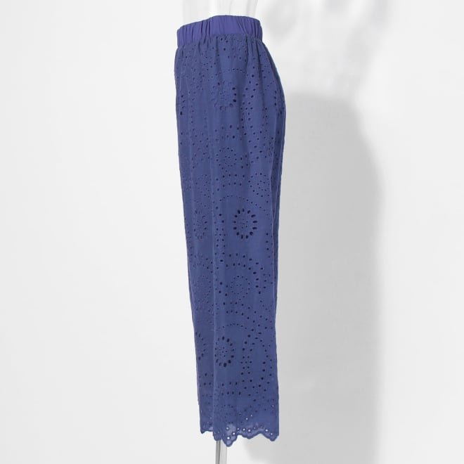 【COMING SOON】WL カットワーク刺繍 パンツ 詳細画像 ライトブルー 2