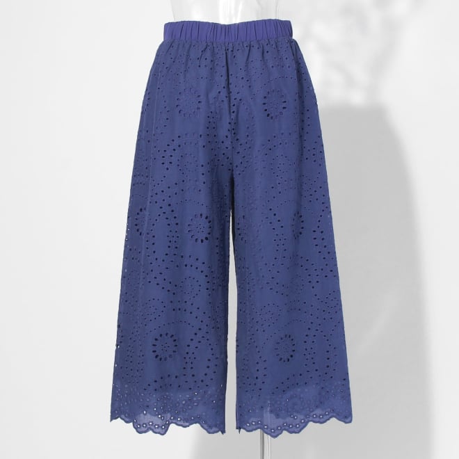 【COMING SOON】WL カットワーク刺繍 パンツ 詳細画像 ライトブルー 3