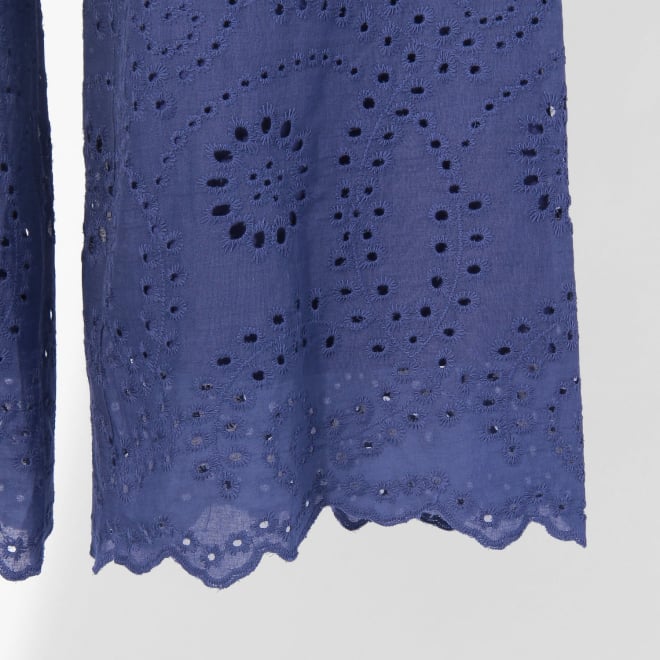 【COMING SOON】WL カットワーク刺繍 パンツ 詳細画像 ライトブルー 5