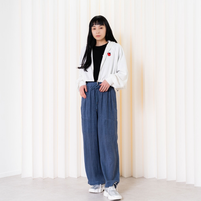 【COMING SOON】WLC シアーデニムステンヘム パンツ 詳細画像 ネイビー 1